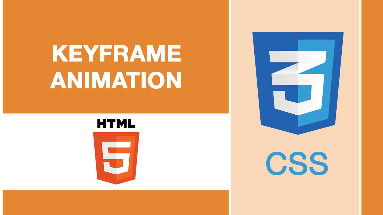 CSS keyframes animation with clouds example